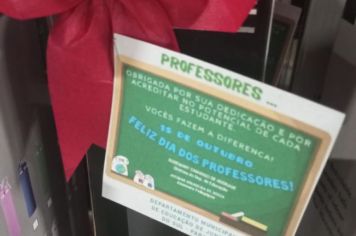 Foto - JANTAR PARA OS PROFESSORES E SERVIDORES PÚBLICOS DO DEP. MUN. DE EDUCAÇÃO.