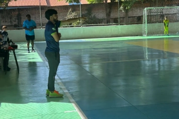 Foto - Etapa final e premiação da 1• Copa Regional de Futsal de Base