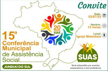 15ª Conferência Municipal de Assistência Social 