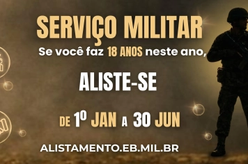 ALISTAMENTO MILITAR 2026