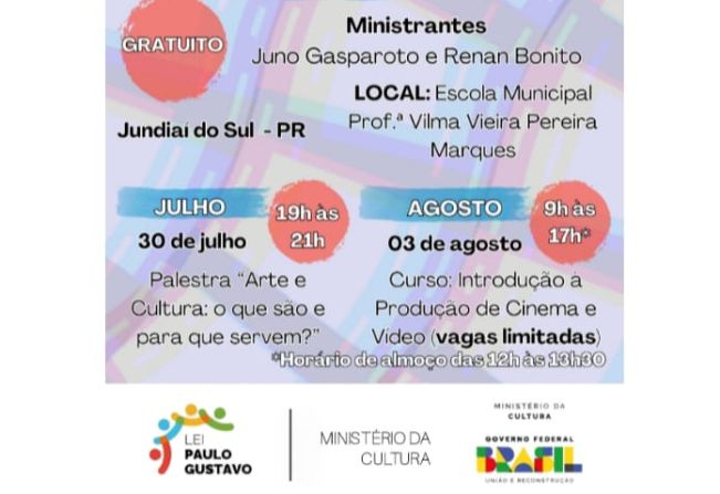 Curso: Introdução à produção de cinema e vídeo