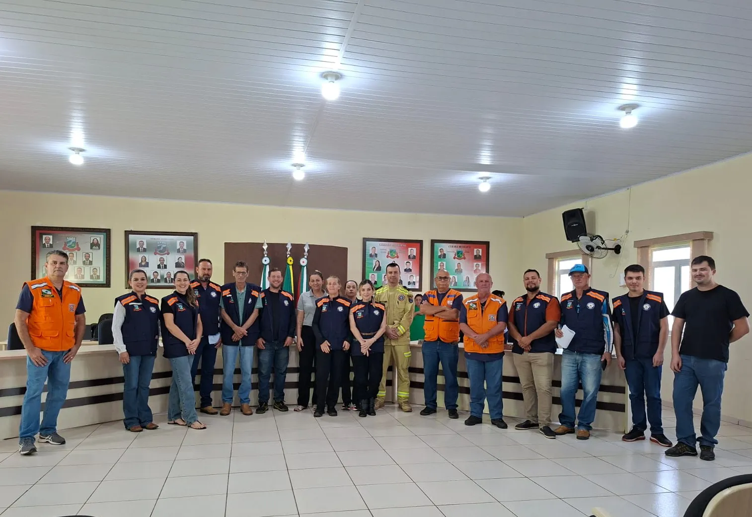 REUNIÃO DE PLANEJAMENTO DE SIMULADO DA DEFESA CIVIL EM SITUAÇÃO DE EMERGÊNCIA 