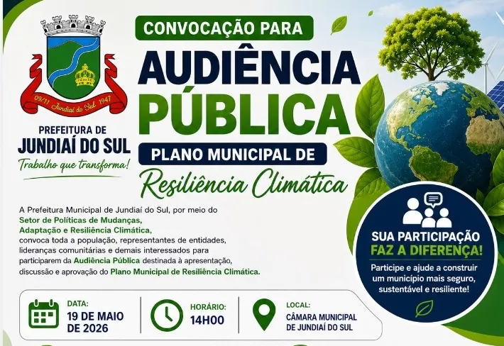 APROVAÇÃO DO PLANO DE POLÍTICAS DE MUDANÇAS, ADAPTAÇÃO E RESILIÊNCIA CLIMÁTICA