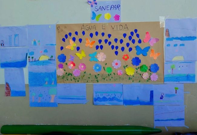 Alunos De Jundiaí Fazem Exposição Sobre água.