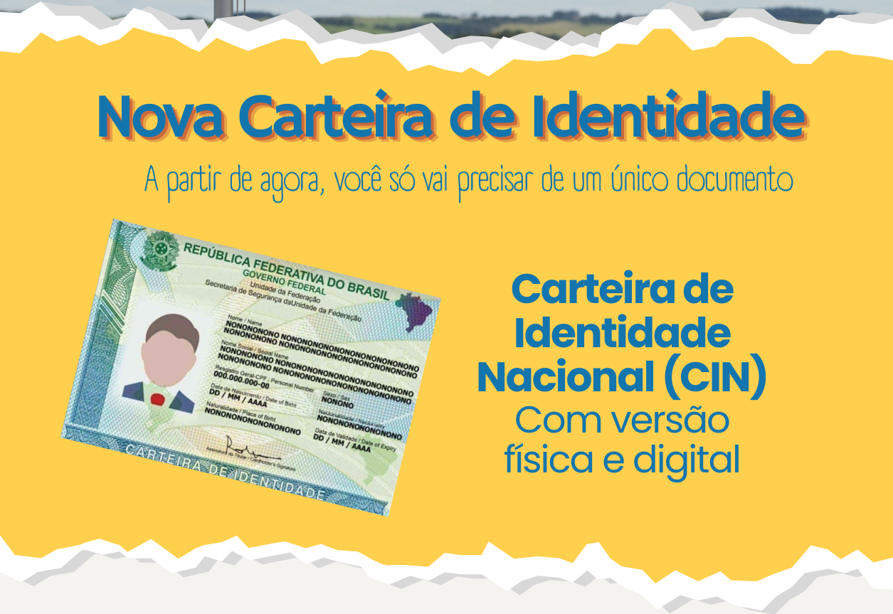 Nova Carteira de Identidade Nacional - CIN